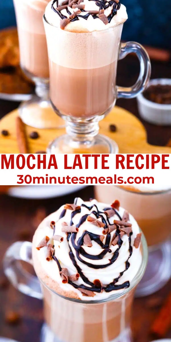 easy mocha latte pin